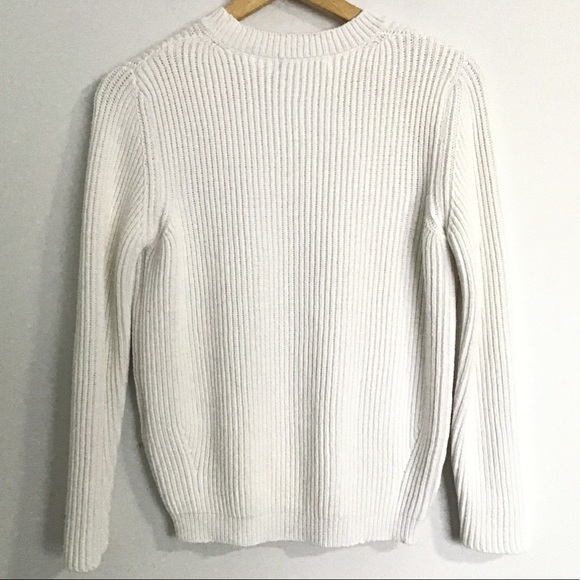SANDRO ‘SHARLENE' CONTRAST POCKET COTTON SWEATER - Picture 7 of 11